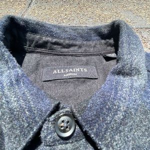 All Saints Size M Blue/ Black